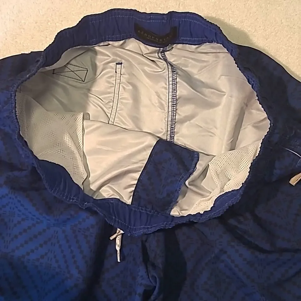 Aeropostale Swim & Sport Active Length Surf Beach Trunks Board Short Pockets NWT